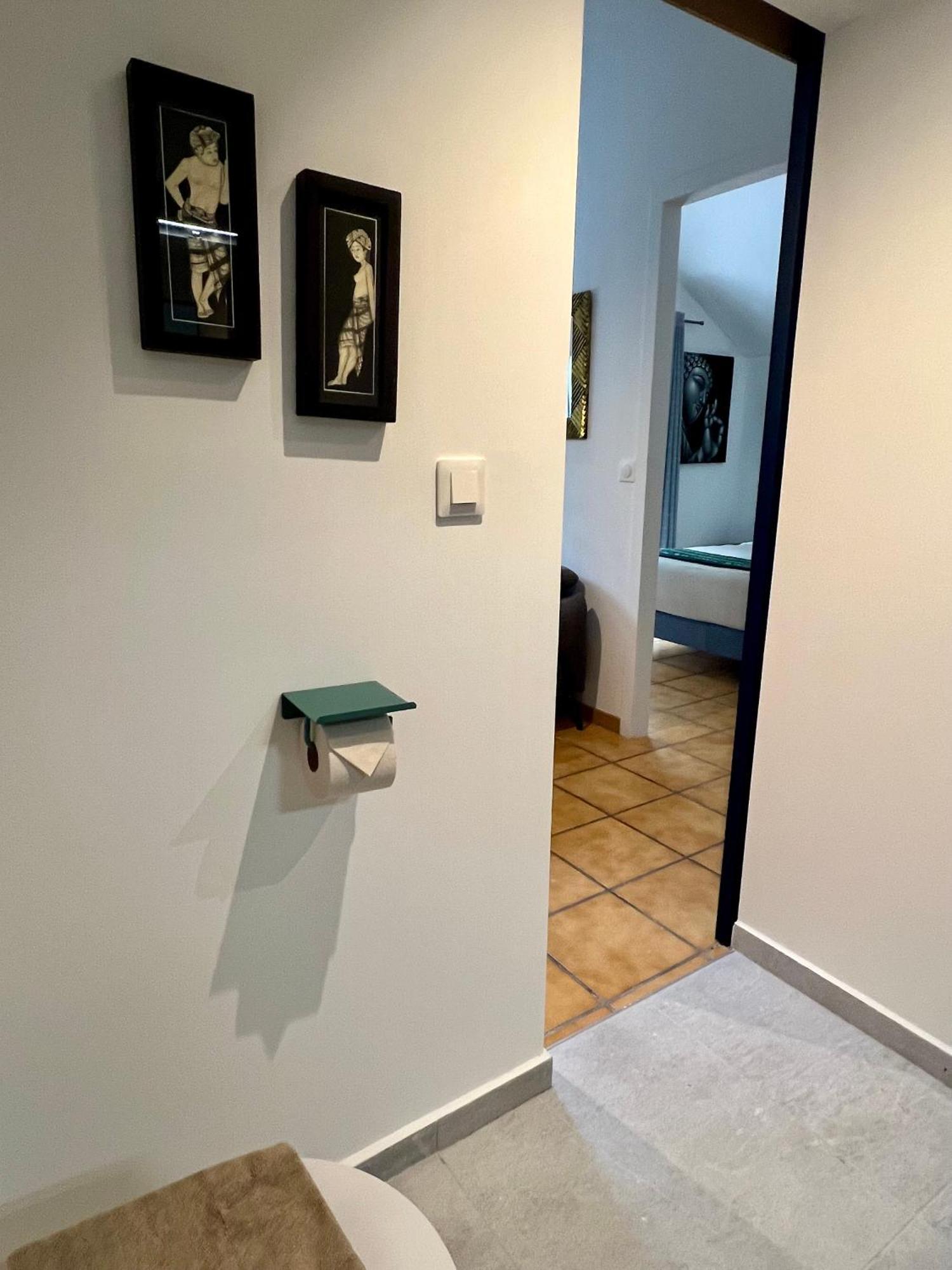 Bed and Breakfast Ravine Bleue Etage Riviere Saint-Louis Esterno foto